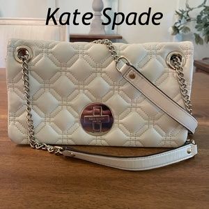 DISCOUNTED GORGEOUS Kate Spade Ivory Crossbody handbag